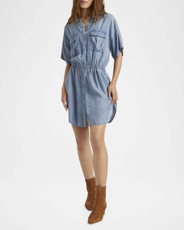 Racquel Mini Shirtdress